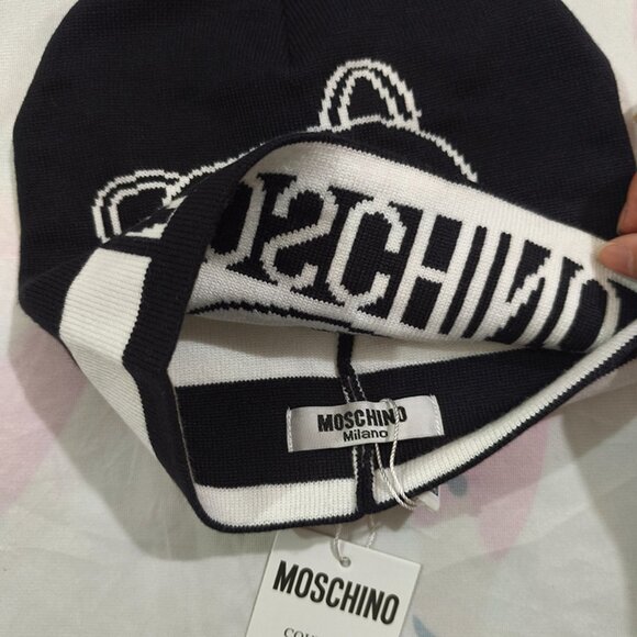 Moschino Bear Knit Hat - Picture 5 of 6